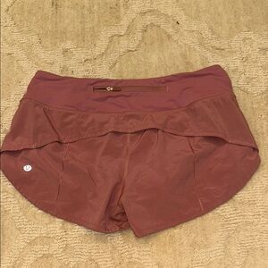 lululemon athletica Women's Mauve Athletic Shorts